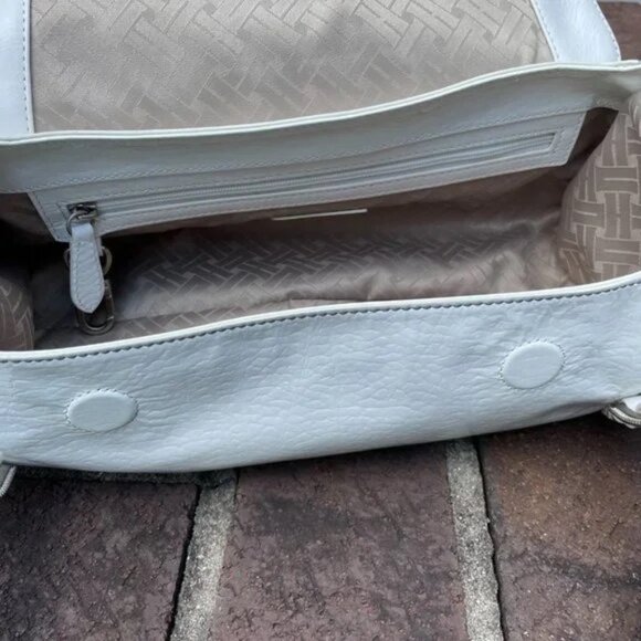 Cole Haan White Leather Purse - Picture 7 of 7